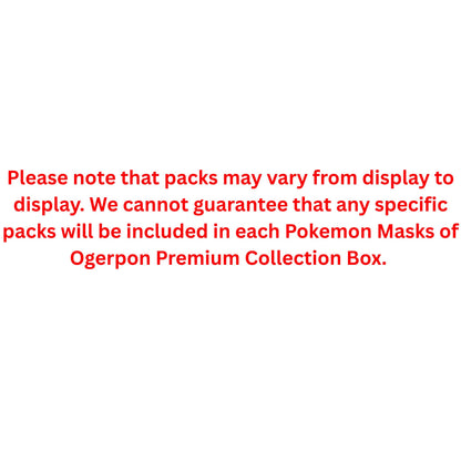 Pokemon Masks of Ogerpon Premium Collection Box - Trading Card Market