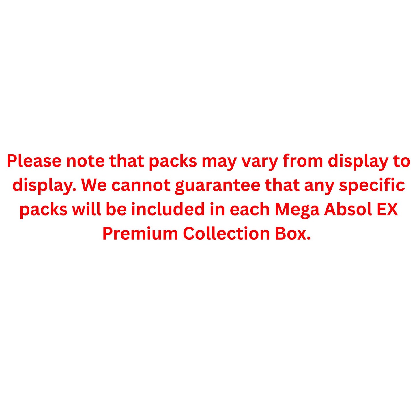 Pokemon Mega Absol EX Premium Collection Box - Trading Card Market