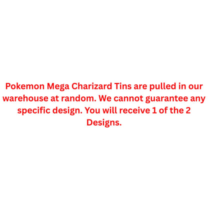 Pokemon Mega Charizard Tin - Trading Card Market