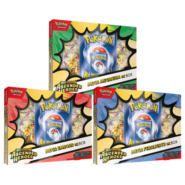 Pokemon Mega Evolution Ascended Heroes Mega ex Box Pokemon Mega Evolution Ascended Heroes Mega ex Box