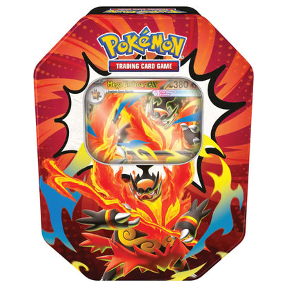 Pokemon Mega Evolution Ascended Heroes Tin Emboar