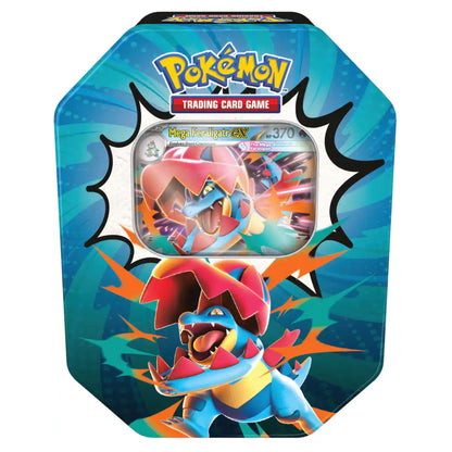 Pokemon Mega Evolution Ascended Heroes Tin Feraligator