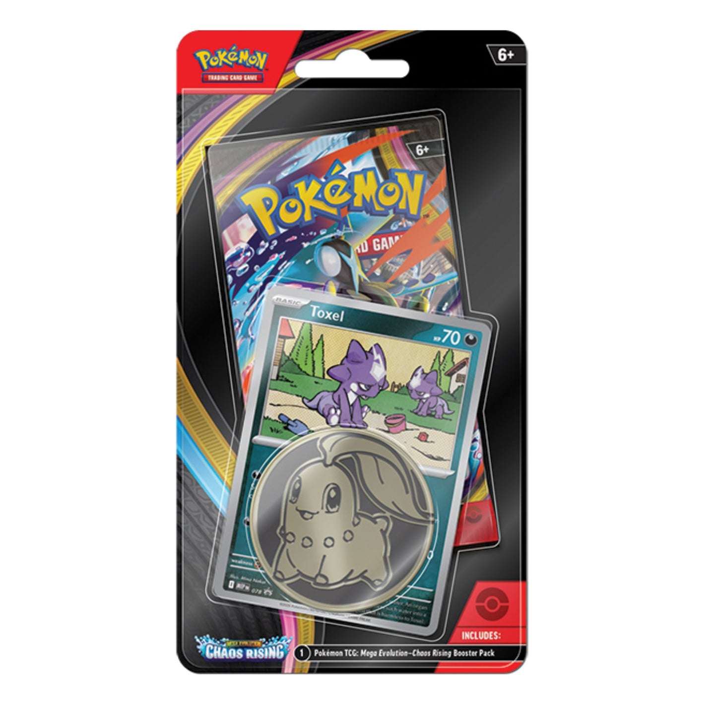Pokemon Mega Evolution Chaos Rising Checklane Blister Pack (Presell) - Trading Card Market