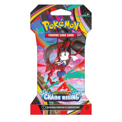 Pokemon Mega Evolution Chaos Rising Sleeved Booster Pack (Presell) - Trading Card Market