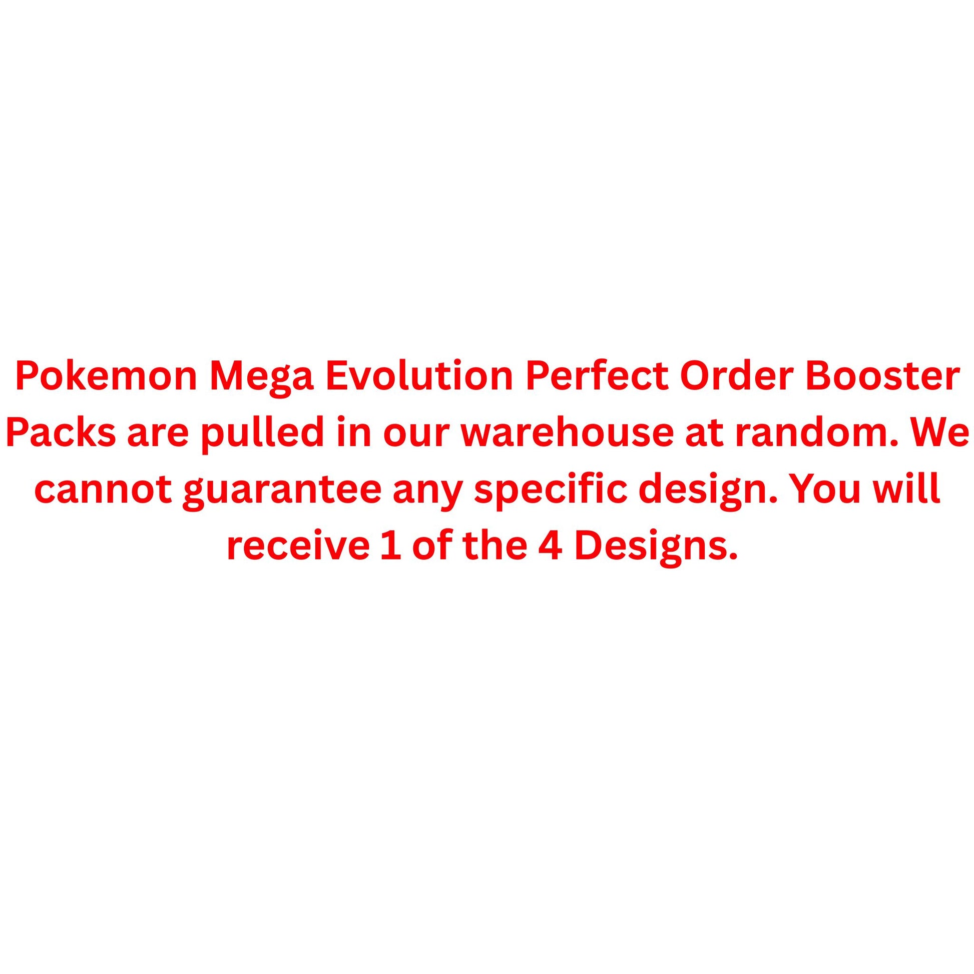 Pokemon Mega Evolution Perfect Order Booster Pack - Trading Card Market