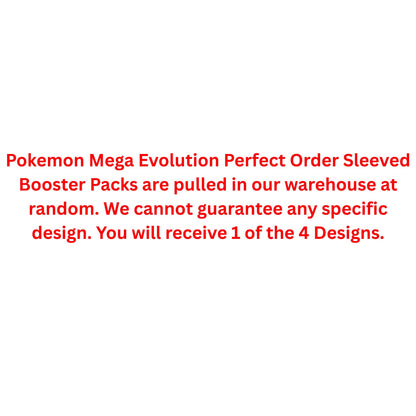 Pokemon Mega Evolution Perfect Order Sleeved Booster Pack - Trading Card Market