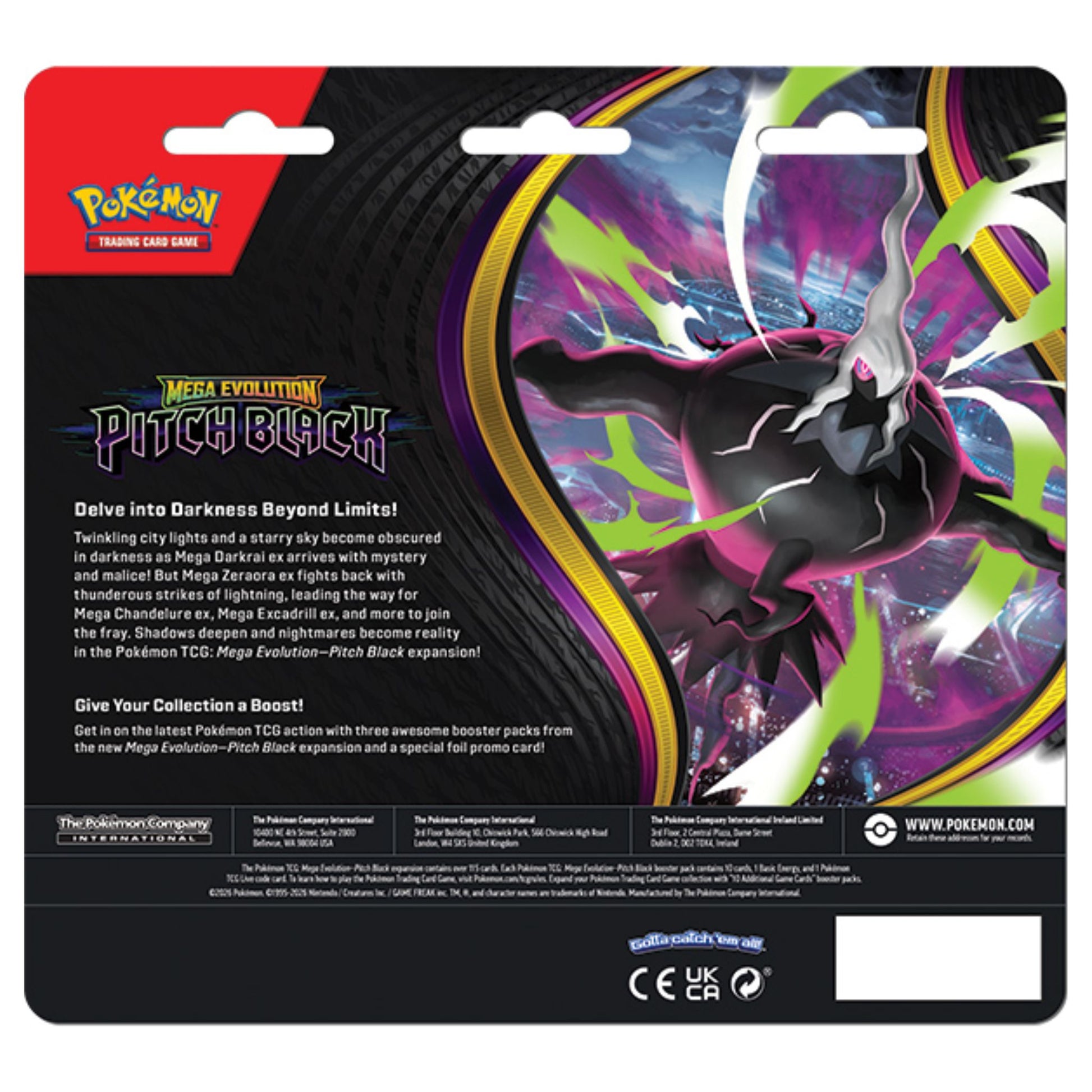pack 3 booster pokemon Journey Together Each sealed booster box offers an exciting opportunity to expand your collection with stunning cards that capture the essence of the Pokmon Trading Card Game Pokemon Mega Evolution Pitch Black