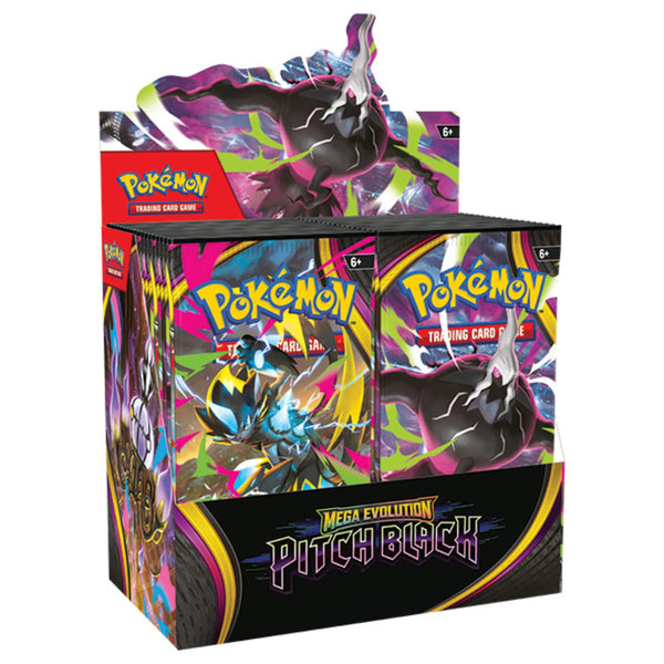 pokemon ex booster pack Pitch Black Mega Evolution Box Options:XY29 (LP) XY Promos (PR) ChamGaming Pokémon 151 Shadows deepen and nightmares Ask a Magic Judge