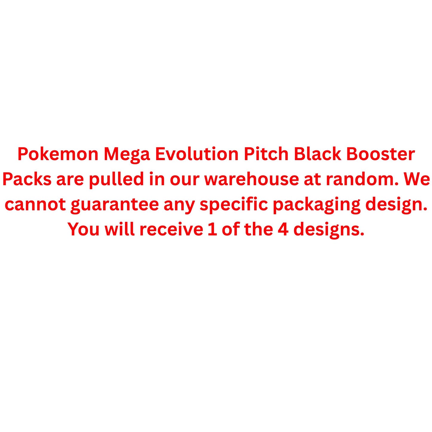 Pokemon Mega Evolution Pitch Black Booster Pack - Trading Card Market