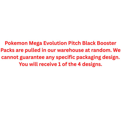 Pokemon Mega Evolution Pitch Black Booster Pack - Trading Card Market