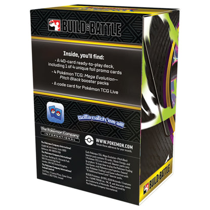 Pokemon Mega Evolution Pitch Black Build & Battle Box