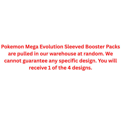 Pokemon Mega Evolution Sleeved Booster Pack - Trading Card Market