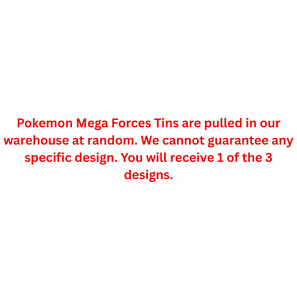 Pokemon Mega Forces Tin (Presell) - Trading Card Market