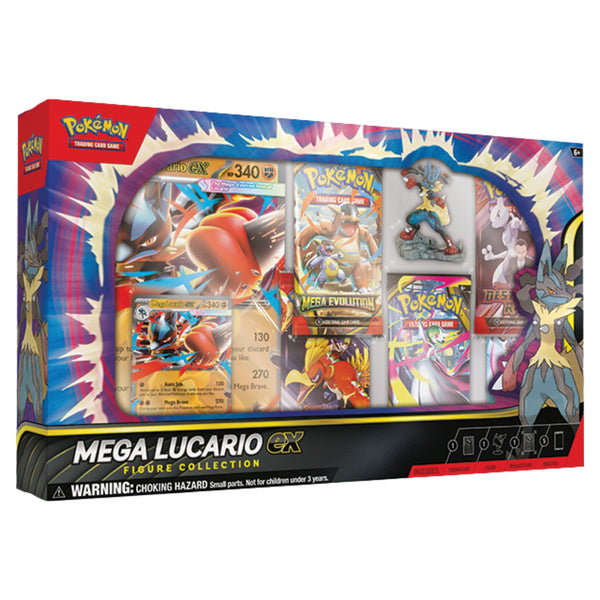 Pokemon Mega Lucario Ex Figure Collection Box – Trading Card Market