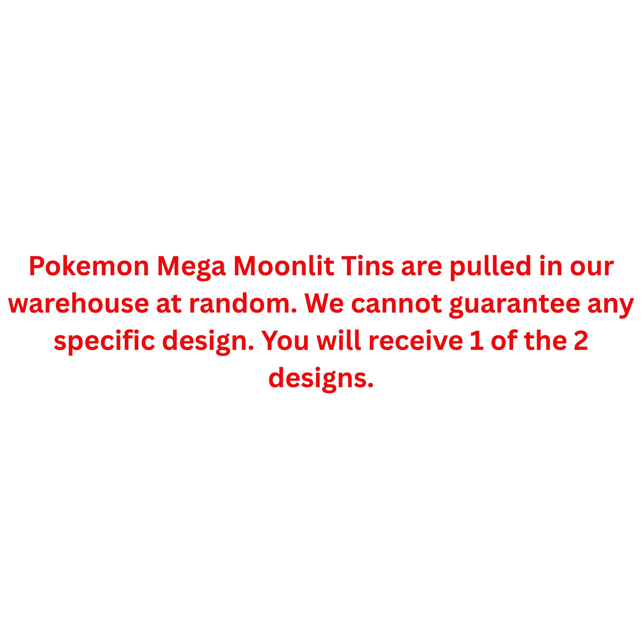Pokemon Mega Moonlit Tin – Trading Card Market