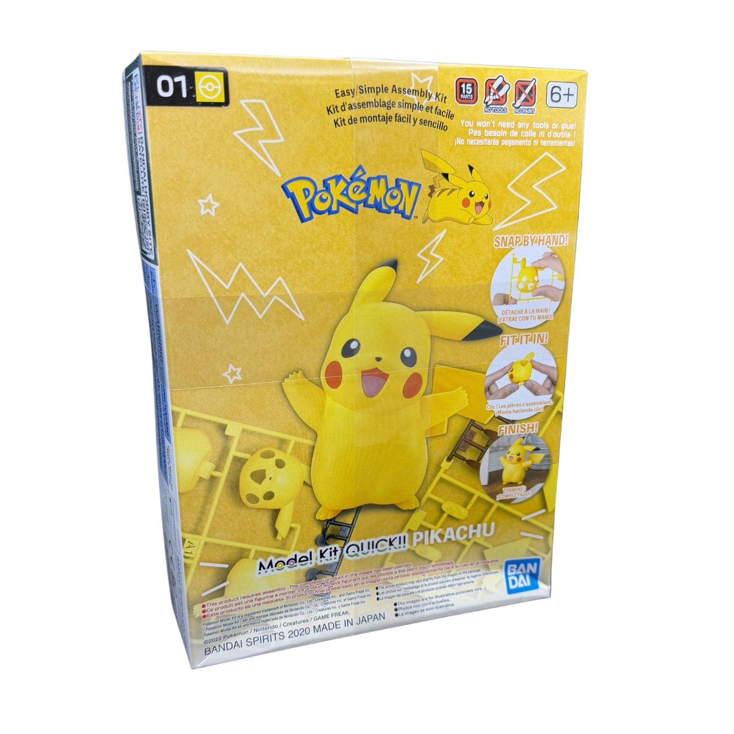 Pokemon Model Kit Quick!! 01 Pikachu - Trading Card Market