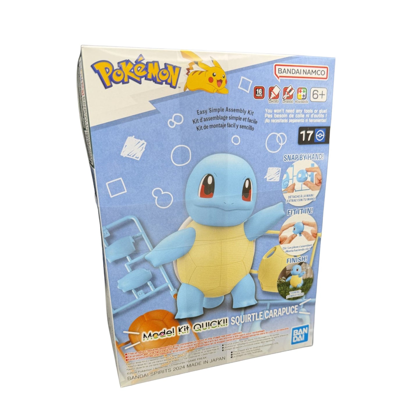 Pokemon Model Kit Quick!! 17 Squirtle - Trading Card Market