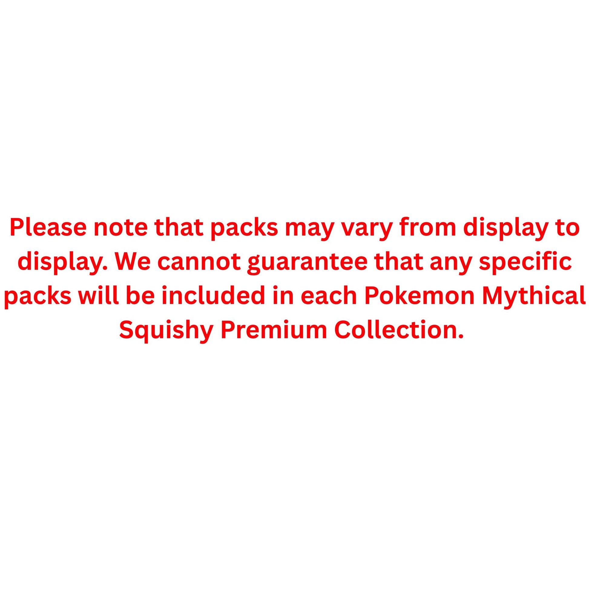 Pokemon Mythical Squishy Premium Collection - Trading Card Market