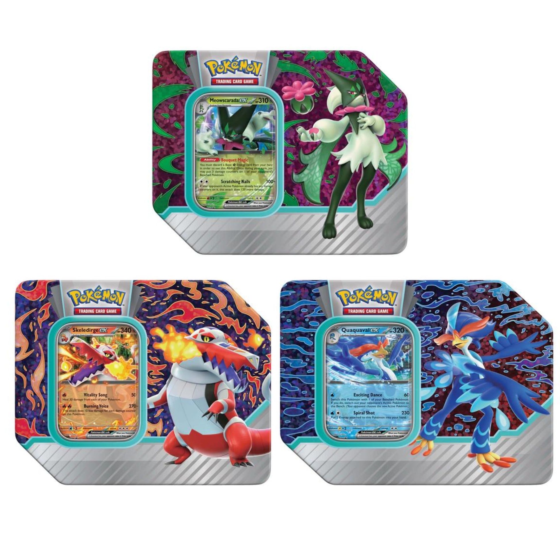 pokemon trading card game paldea partners tin Pokemon Paldea Partners Tin