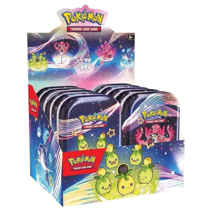 Pokemon Paldean Fates Mini Tin Display (10 Tins) - Trading Card Market