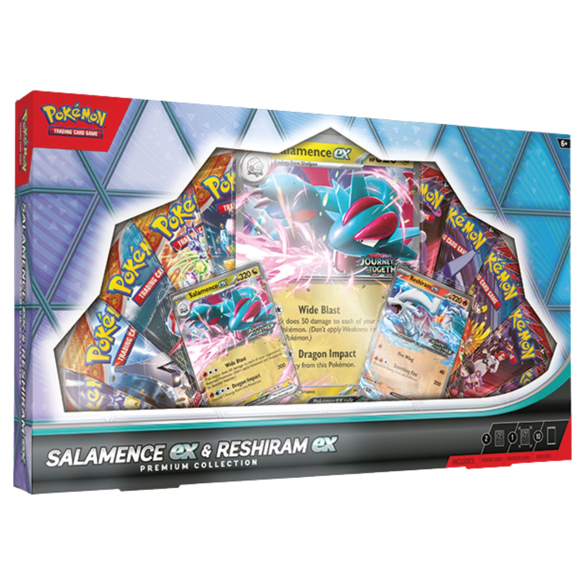 Pokemon Salamence Ex & Reshiram Ex Premium Collection Trading Card Market Pokemon Salamence Ex & Reshiram Ex Premium Collection Trading Card Market