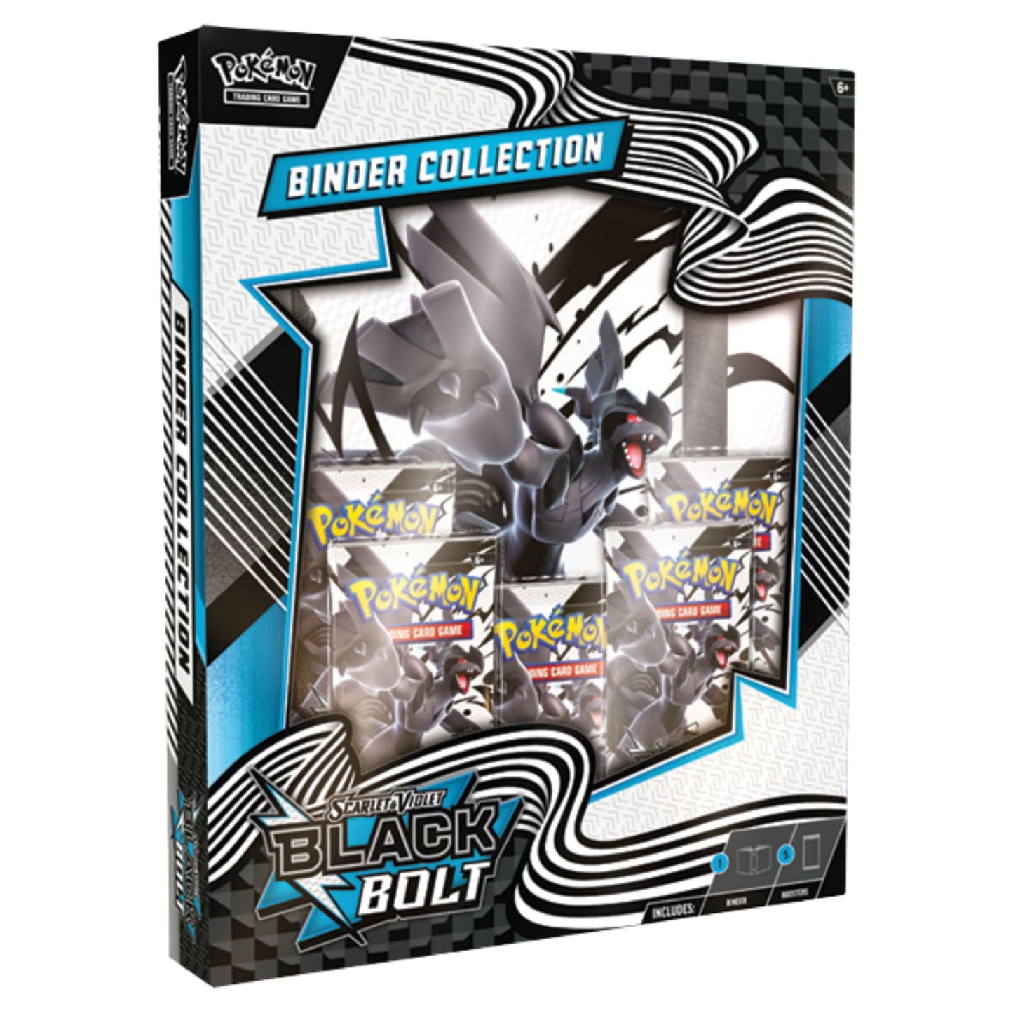Pokemon Scarlet & Violet Black Bolt Binder Collection - Trading Card Market