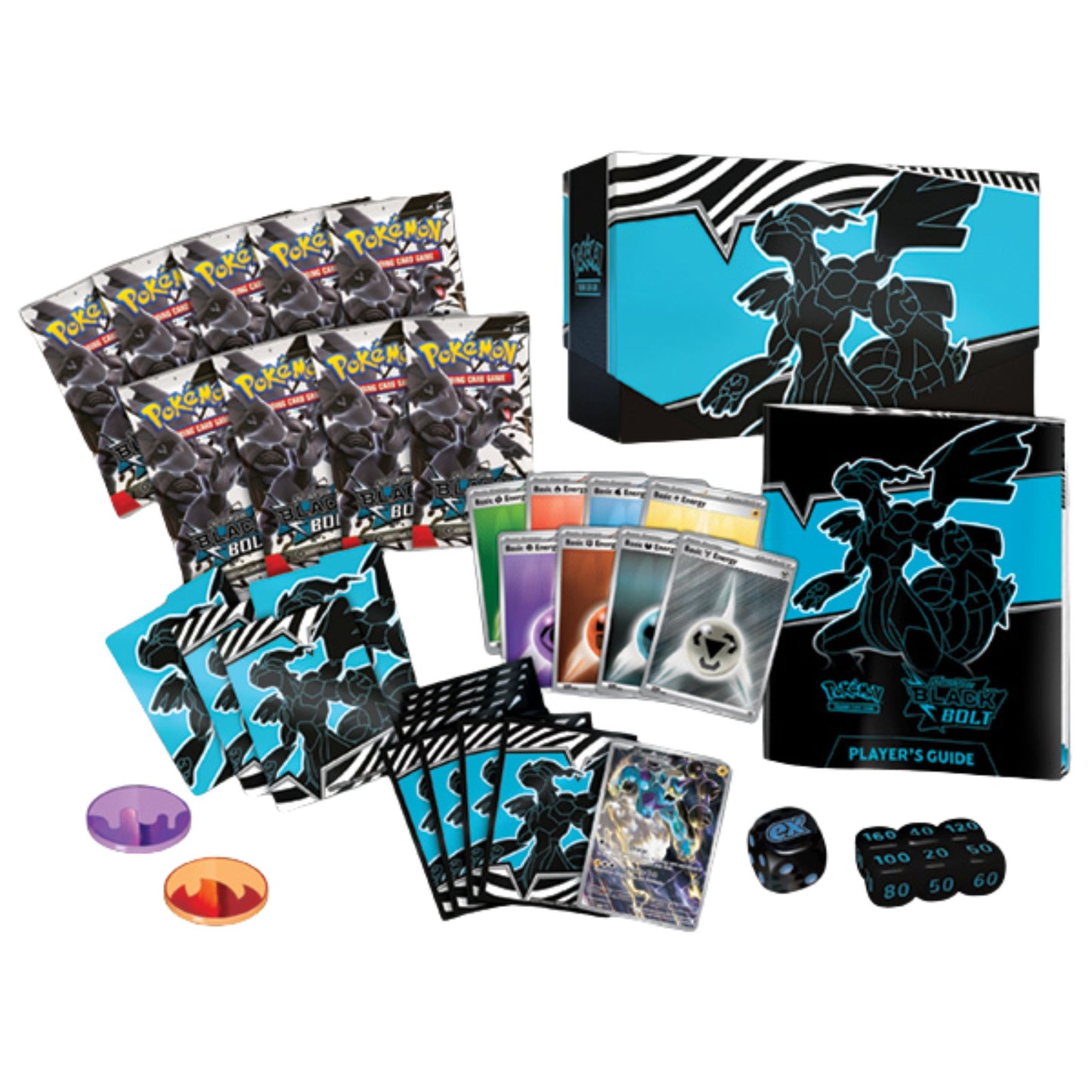 Pokemon Scarlet & Violet Black Bolt Elite Trainer Box - Trading Card Market