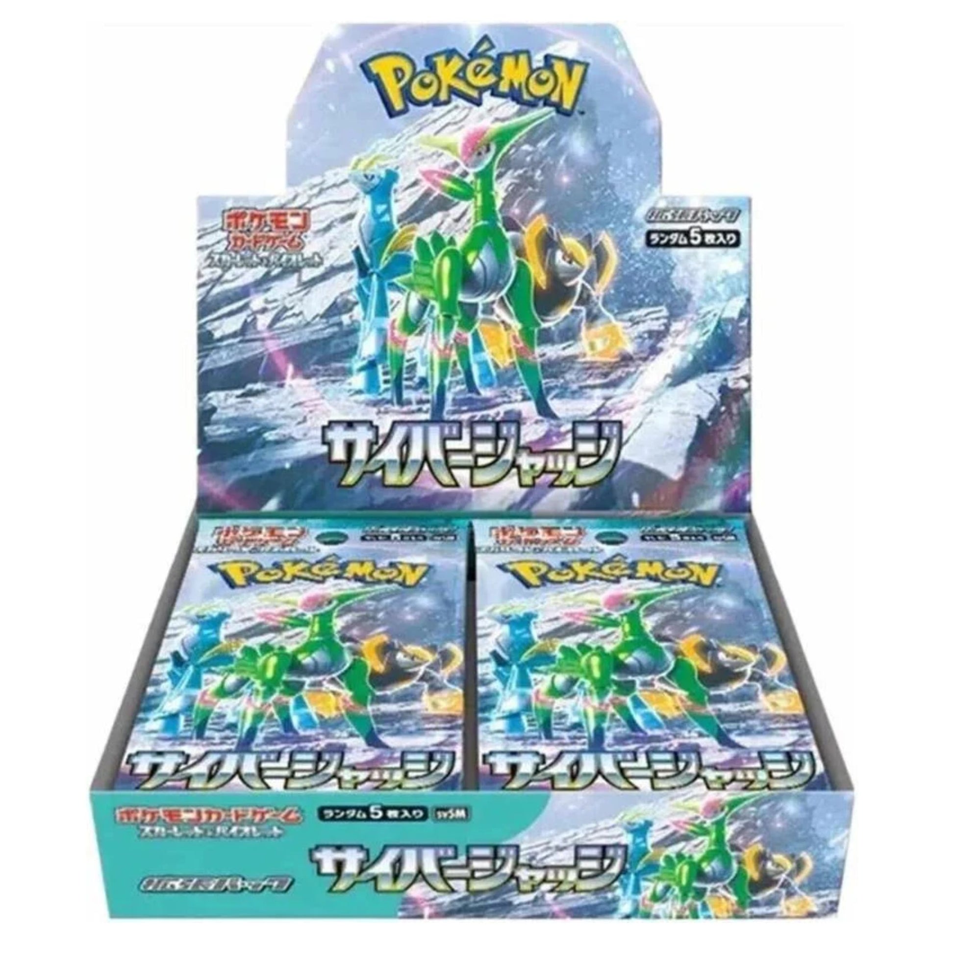 Pokemon Scarlet & Violet Cyber Judge Japanese Booster Box – Trading Card Market