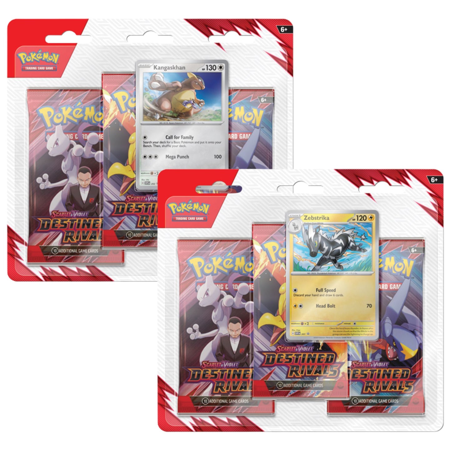 Pokemon Scarlet & Violet Destined Rivals 3 - Booster Pack Blister - Trading Card Market