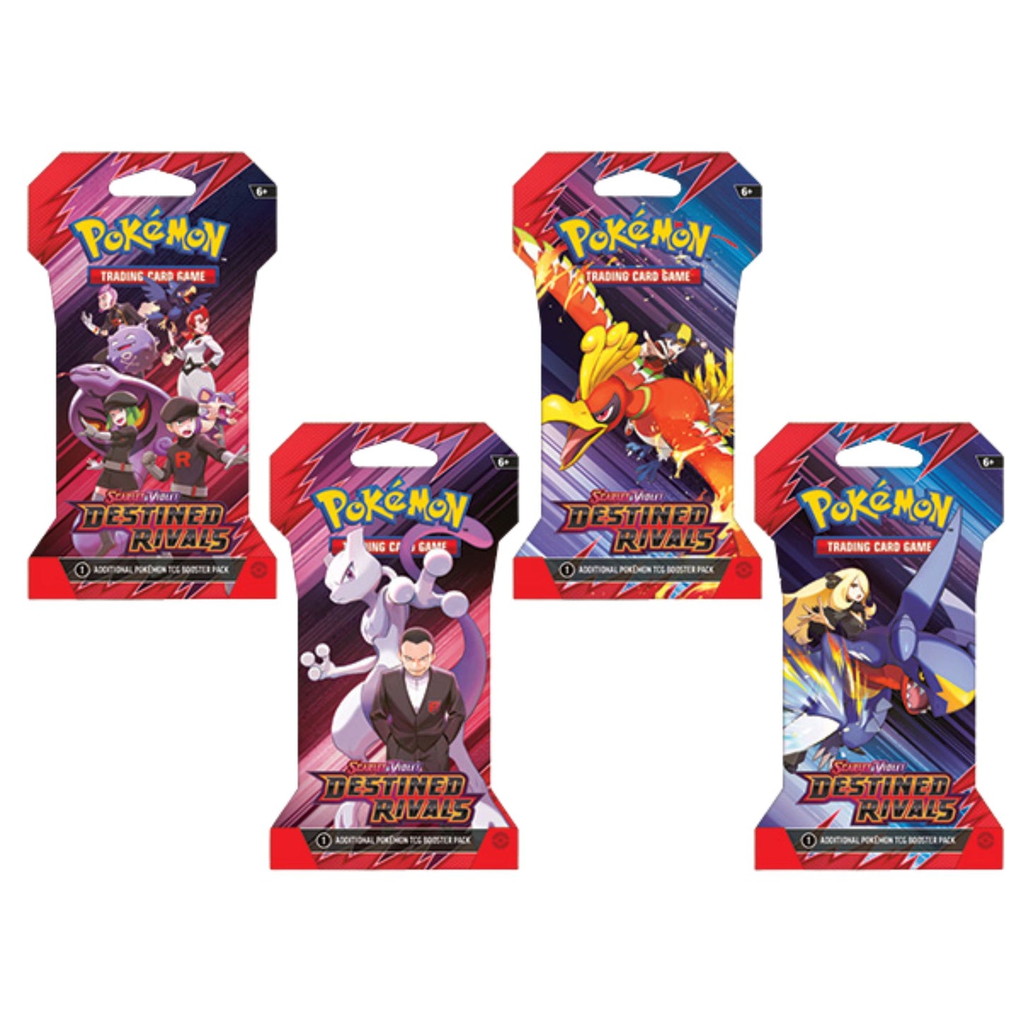 Pokemon Scarlet & Violet Destined Rivals Sleeved Booster Pack - Trading Card Market