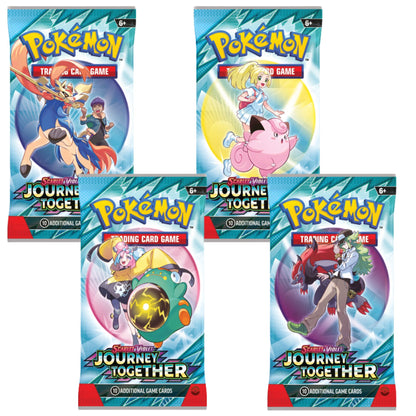 Pokemon Scarlet & Violet Journey Together Booster Pack - Trading Card Market