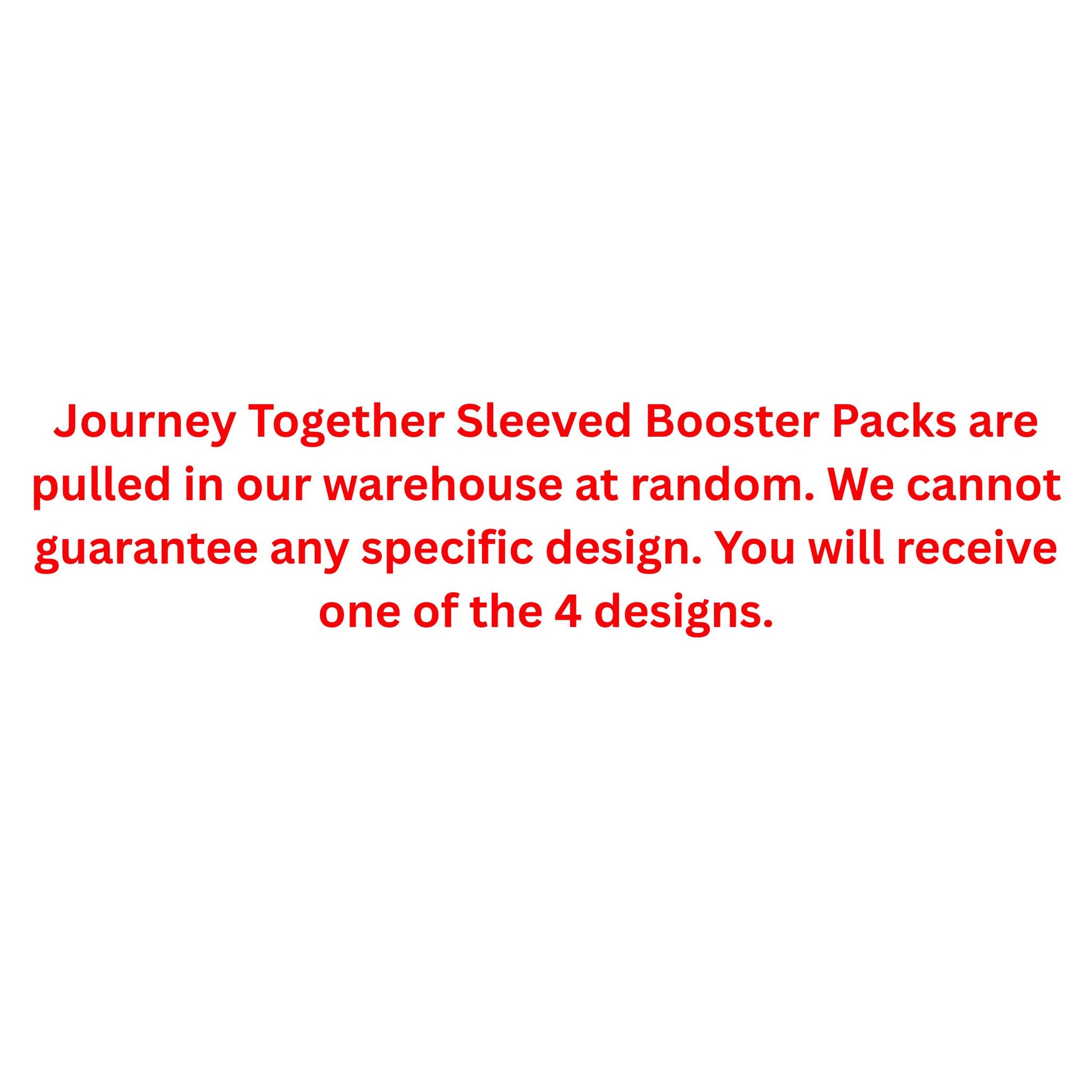 Pokemon Scarlet & Violet Journey Together Sleeved Booster Pack – Trading Card Market