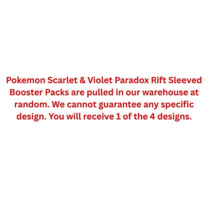 Pokemon Scarlet & Violet Paradox Rift Sleeved Booster Pack - Trading Card Market
