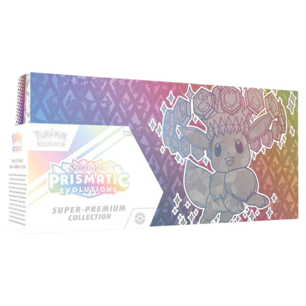 prismatic evolutions eevee pokemon day promo card blister pack Prismatic Evolutions Super-Premium Pokemon Collection