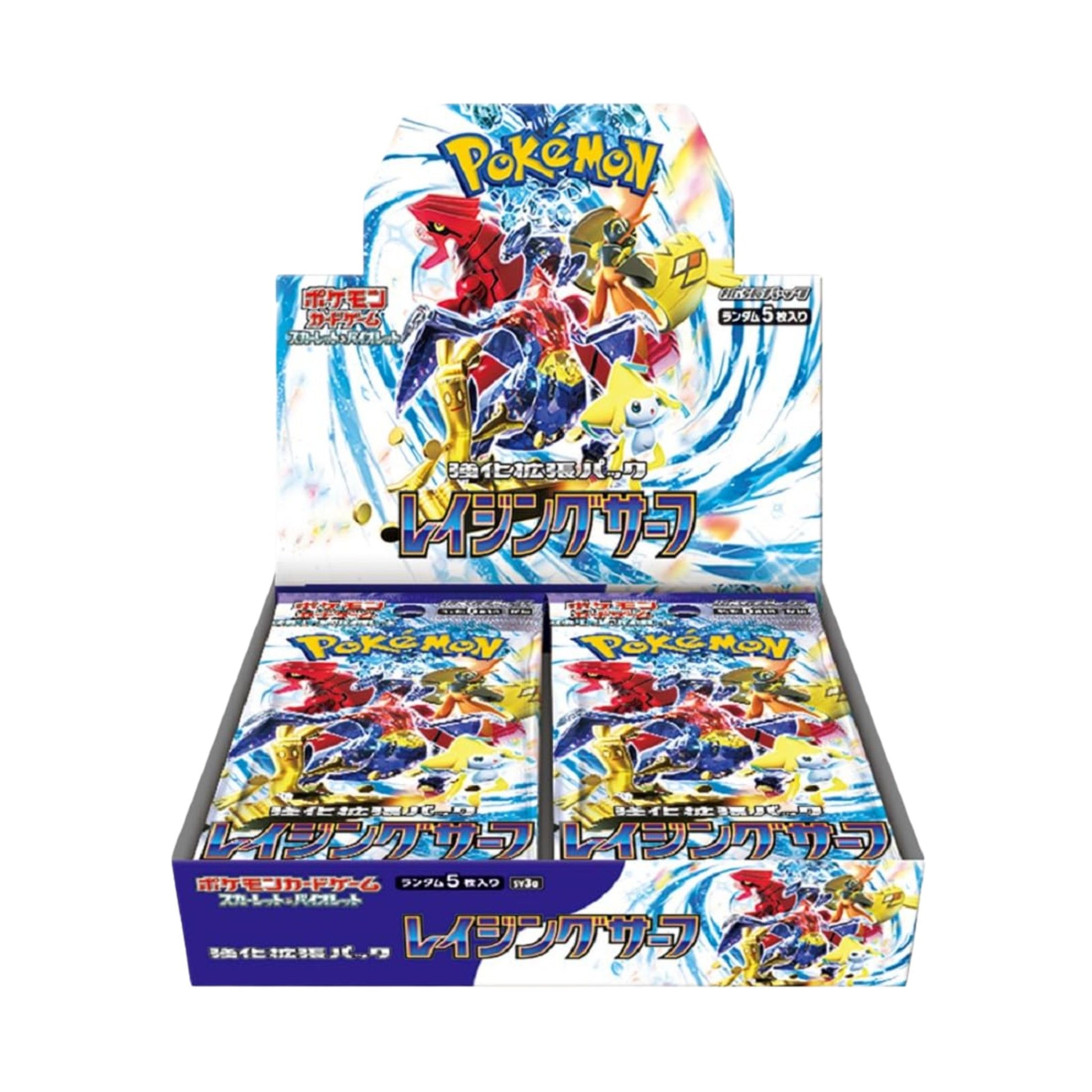 Pokemon Scarlet & Violet Raging Surf Japanese Booster Box – Trading Card Market