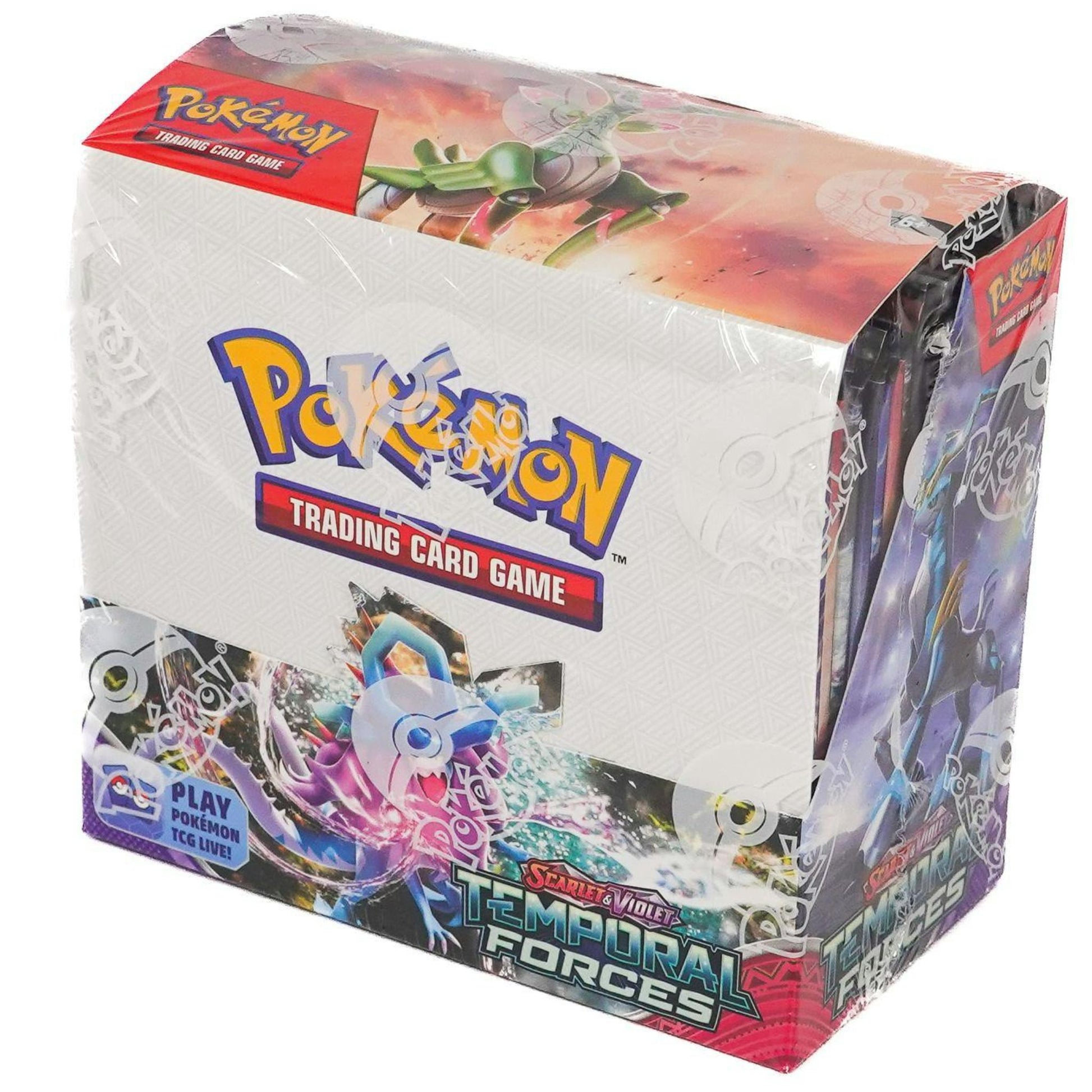 Pokemon Scarlet & Violet Temporal Forces Booster Box Pokemon Scarlet & Violet Temporal Forces Booster Box