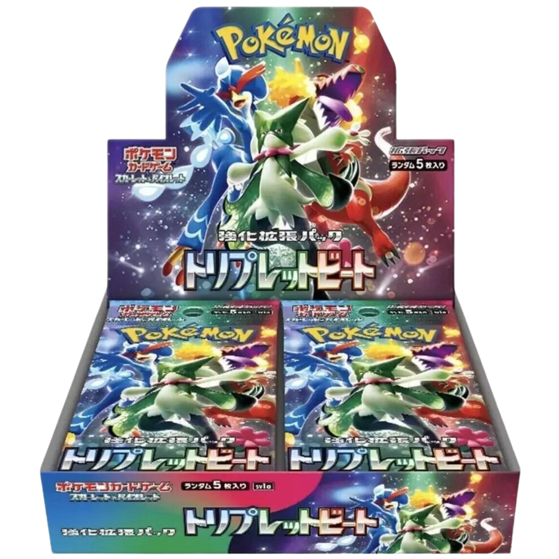 Pokemon Scarlet & Violet Triplet Beat Japanese Booster Box Trading Card Market Pokemon Scarlet & Violet Triplet Beat Japanese Booster Box Trading Card Market