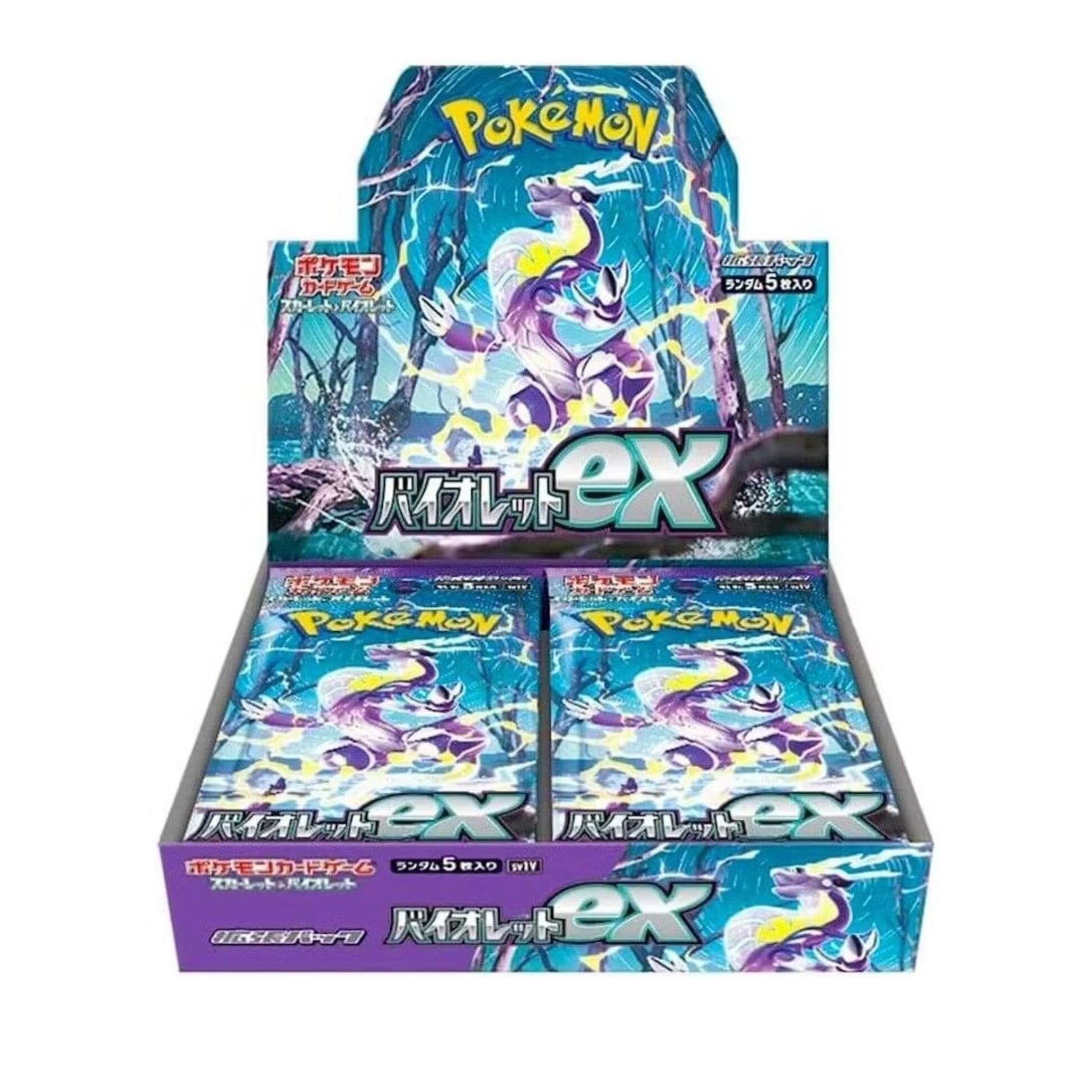 Pokemon Scarlet & Violet Violet Ex Japanese Booster Box – Trading Card Market