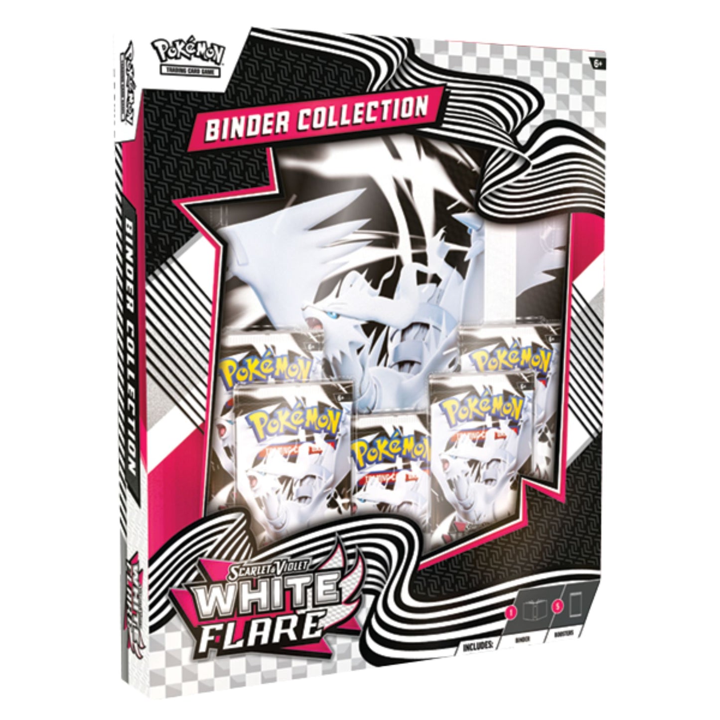 Pokemon Scarlet & Violet - White Flare Binder Collection Pokemon Scarlet & Violet - White Flare Binder Collection