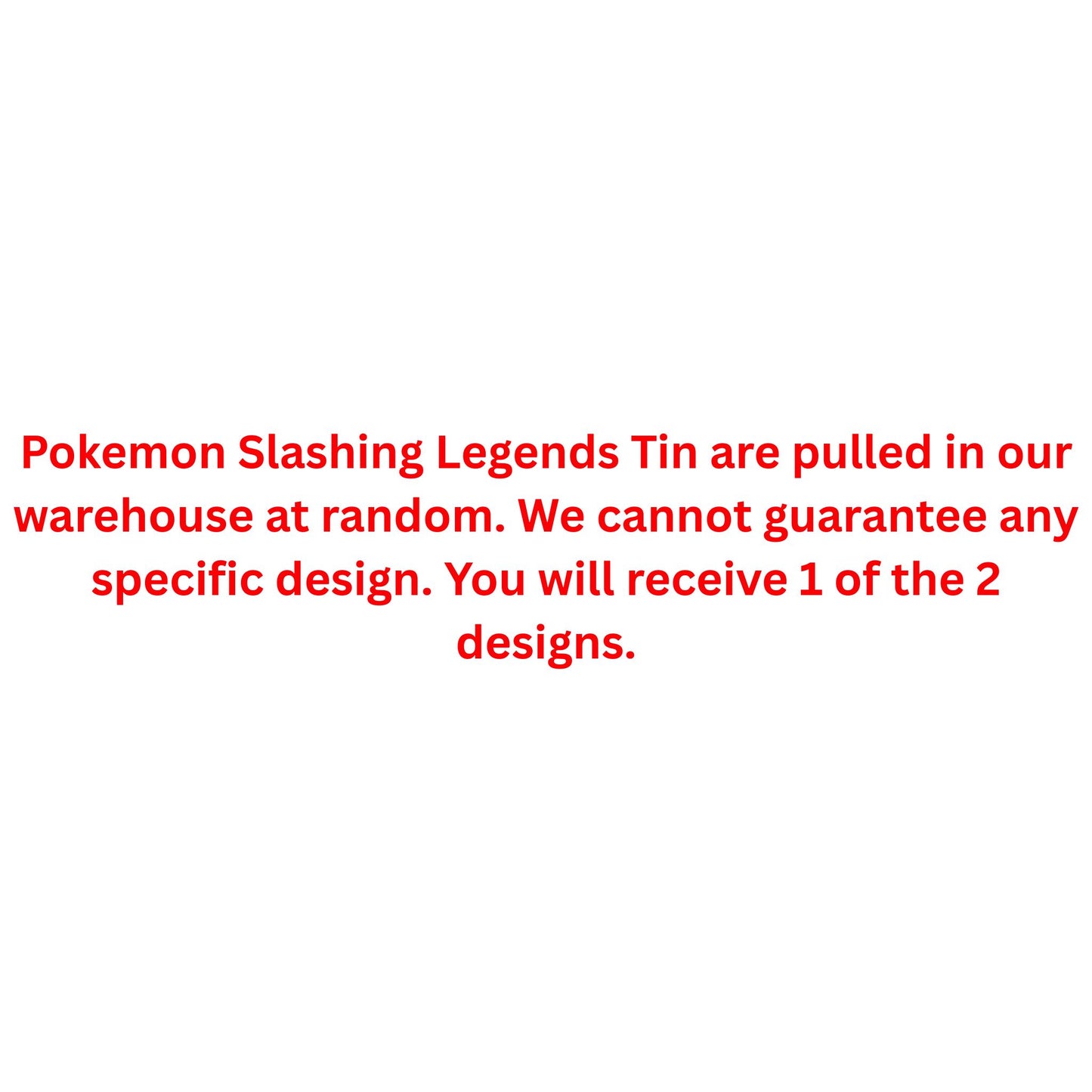 Pokemon Slashing Legends Tin - Trading Card Market