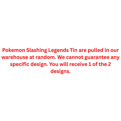 Pokemon Slashing Legends Tin - Trading Card Market