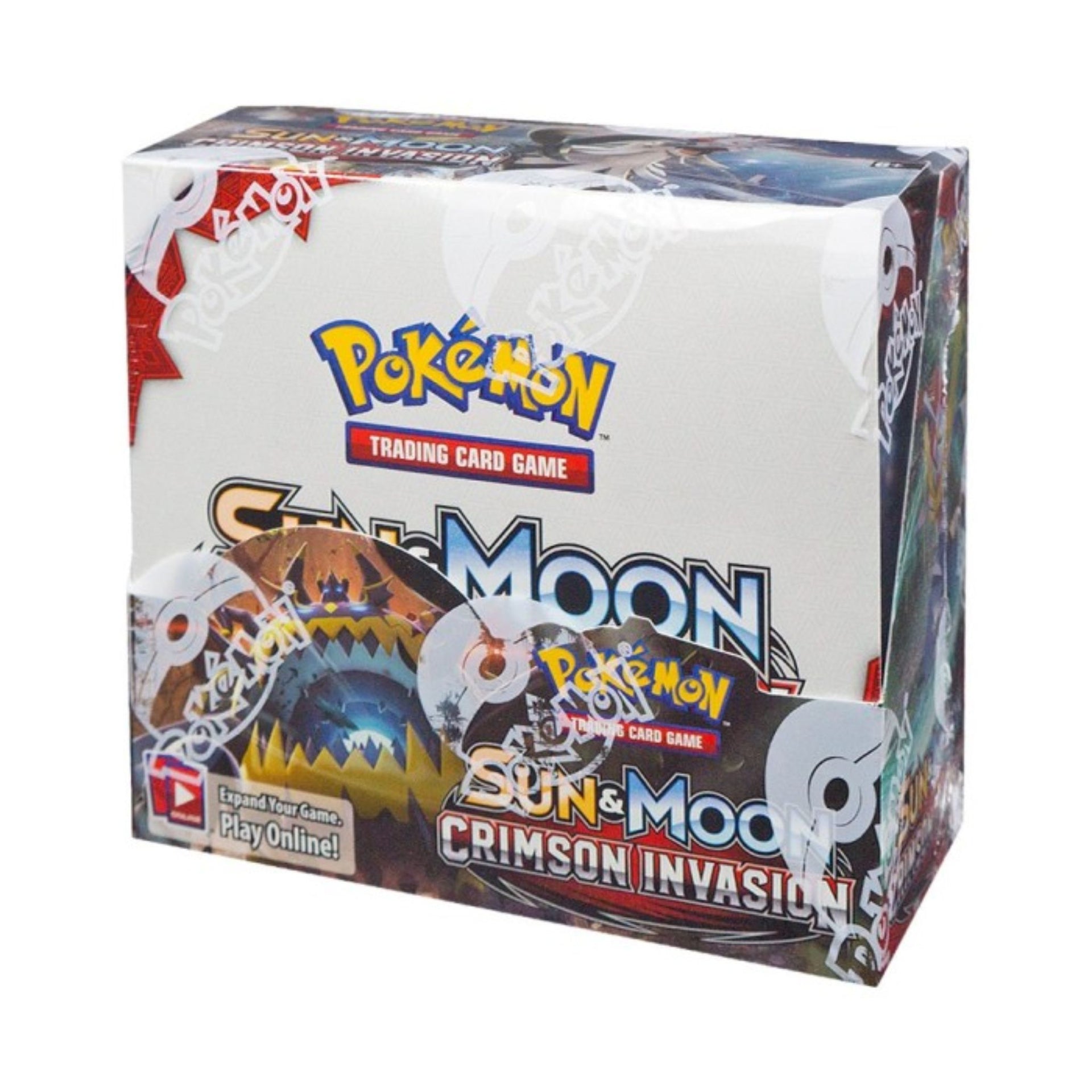 Pokemon Sun & Moon Crimson Invasion Booster Box – Trading Card Market