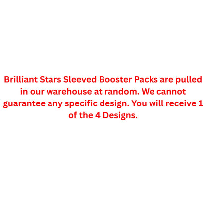 Pokemon Sword & Shield Brilliant Stars Sleeved Booster Pack - Trading Card Market