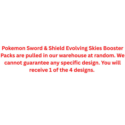 Pokemon Sword & Shield Evolving Skies Booster Pack - Trading Card Market