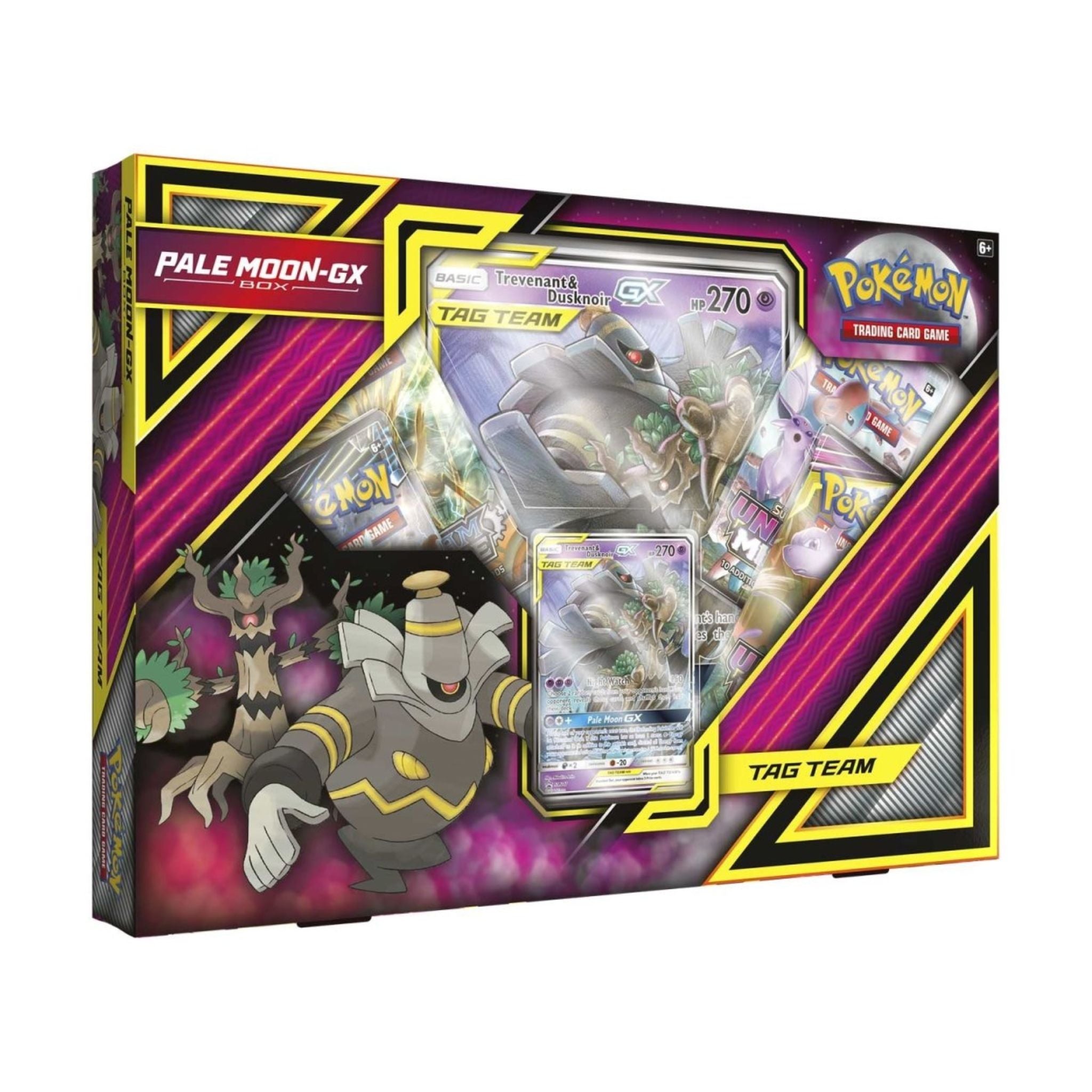 Pokemon Unified Minds Trevenant & Dusknoir Tag Team Pale Moon GX
