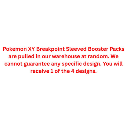 Pokemon XY Breakpoint Sleeved Booster Pack - Trading Card Market