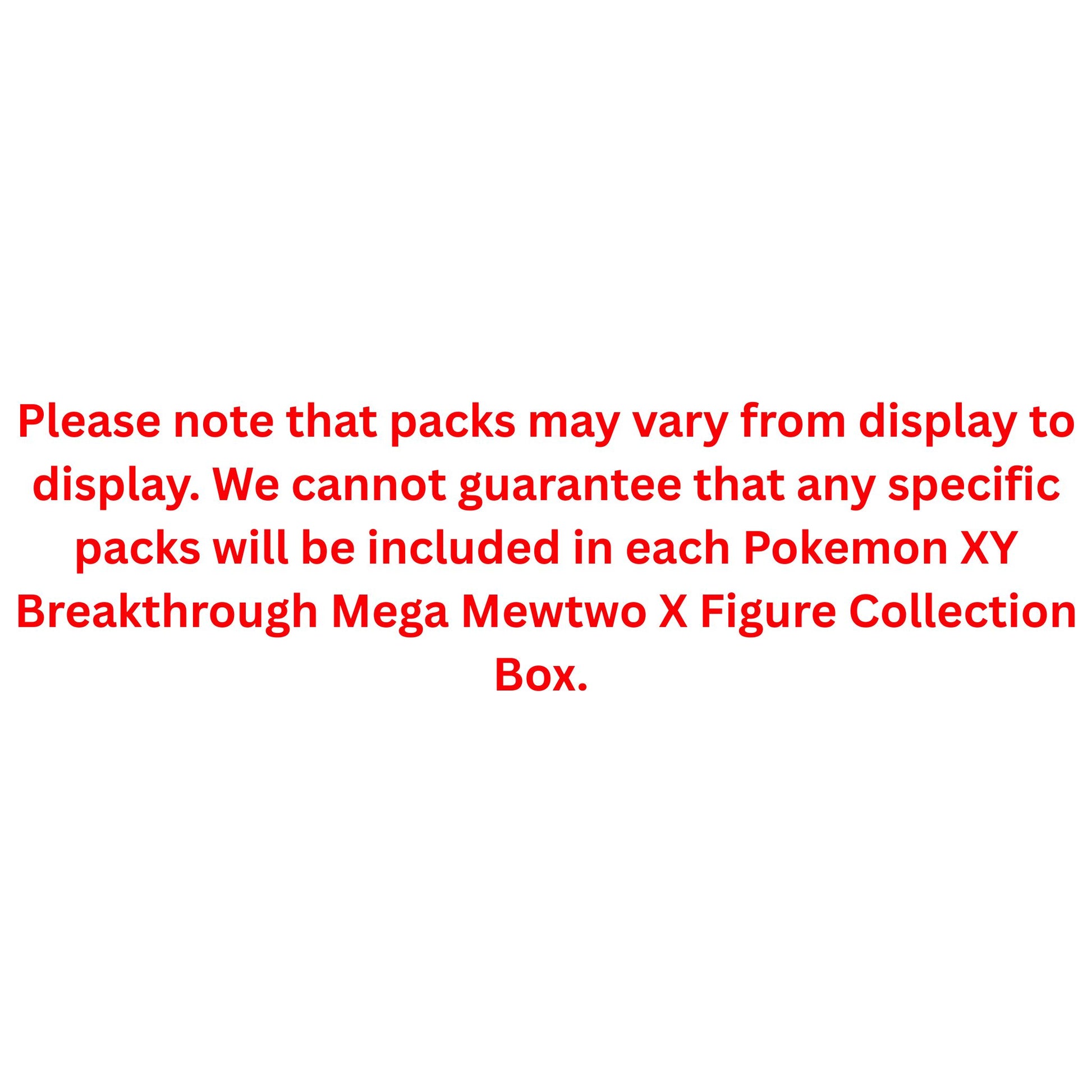Pokemon XY Breakthrough Mega Mewtwo X Figure Collection Box - Trading Card Market