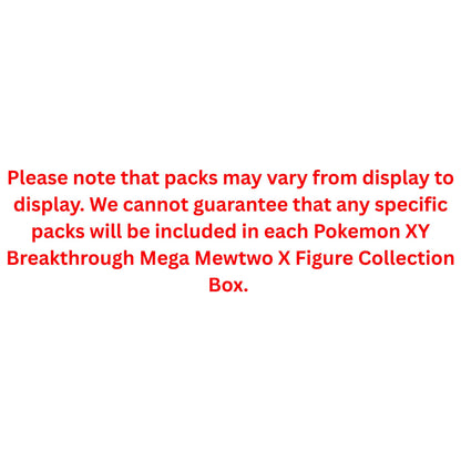 Pokemon XY Breakthrough Mega Mewtwo X Figure Collection Box - Trading Card Market