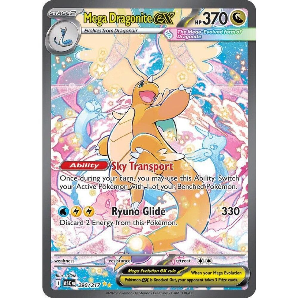 Pokemon Mega Evolution Ascended Heroes Ex Box (Mega Meganium, Mega