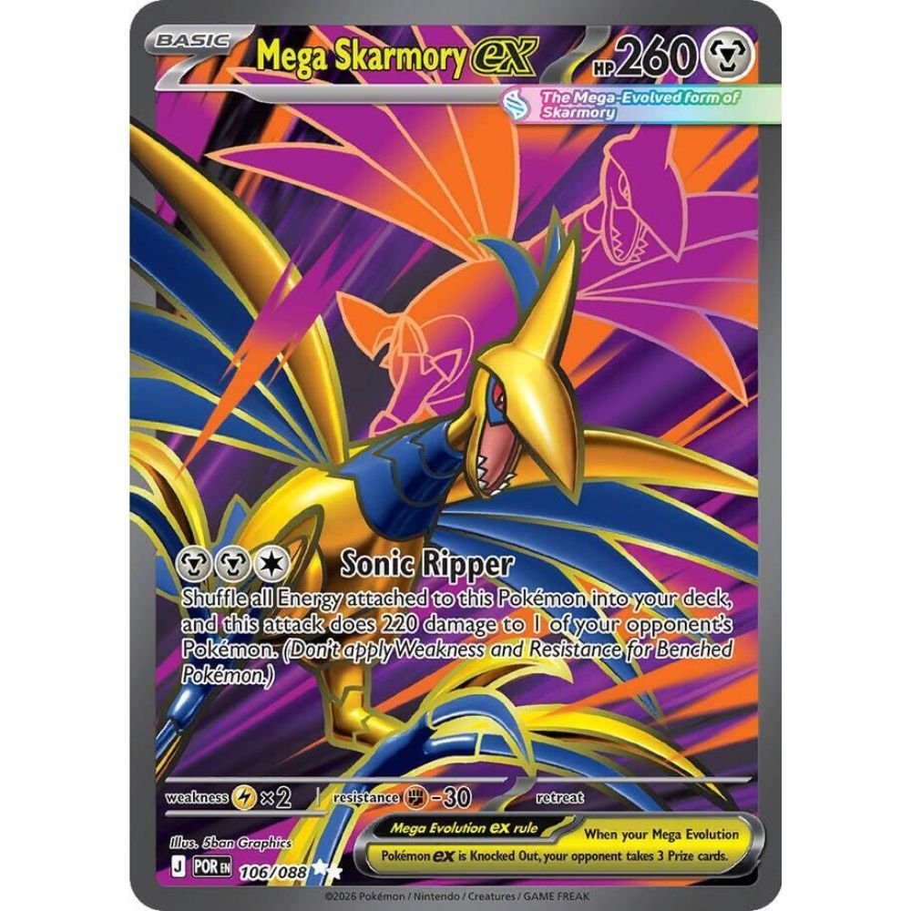 Pokemon Mega Evolution Perfect Order Booster Pack – Trading Card